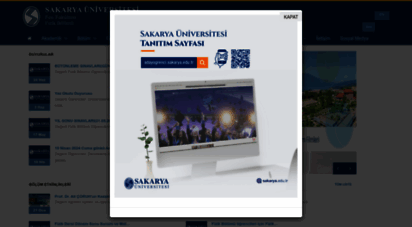 fizik.sakarya.edu.tr - sakarya üniversitesi  fizik
