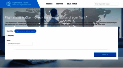 flight-status.info - check flight status / flight status tracker / flight tracking