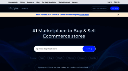 flippa.com - buy and sell online businesses, websites, apps & domains - flippa
