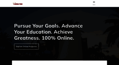 floridatechonline.com - online degrees & mini mba programs - accredited - florida tech university online
