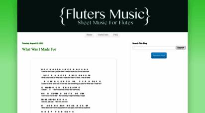 flutersmusic.blogspot.com - flute sheet music