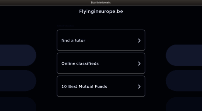 flyingineurope.be - flying in europe