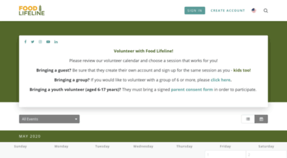 foodlifeline.volunteerhub.com