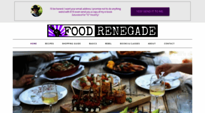 foodrenegade.com - page not found  food renegade