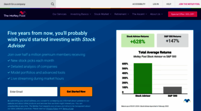 fool.com - fool.com: stock investing advice  stock research