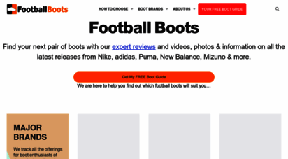 footballboots.co.uk - buy football boots - we compare & review for you