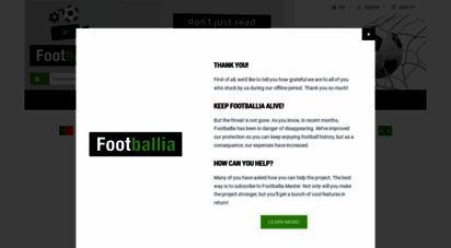 footballia.net - full online historic football matches  footballia