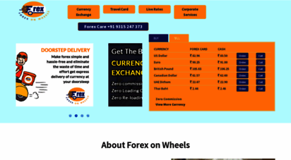 forexonwheels.com - forex dealers in delhi noida  get express delivery at your doorstep  online foreign currency exchange