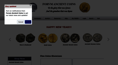 forumancientcoins.com - forvm ancient coins shop