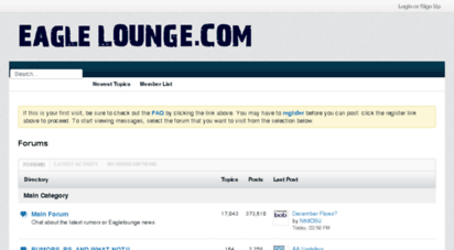 forums.eaglelounge.com