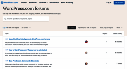 forums.wordpress.com