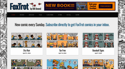foxtrot.com - foxtrot comics by bill amend
