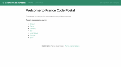 france-codepostal.fr - worldpostcodes.info