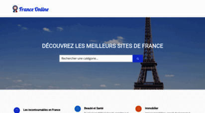 franceonline.fr - 1pro : création site internet