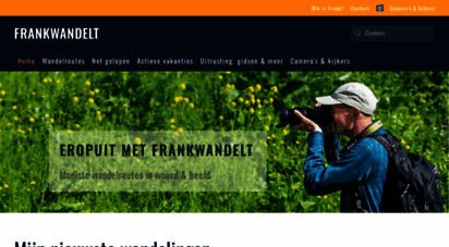frankwandelt.nl - wandelingen, wandelreizen, wandelvakanties  nederland & europa