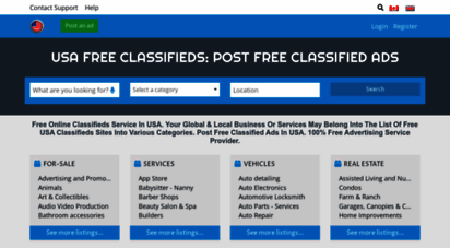 free-classifieds-usa.com - free classifieds usa online ads. post free classified ads in usa today