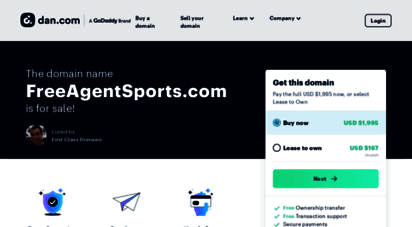 freeagentsports.com - freeagentsports.com  free agent sports  sports domains for sale - home