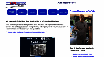 freeautomechanic.com - free auto repair questions and answers - freeautomechanic