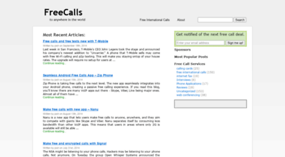 freecallsto.com