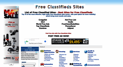 freeclassifiedssites.com - 