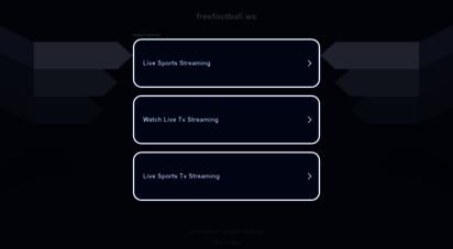 freefootball.ws - free live football streams, watch streaming tv, premier league