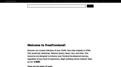 freefrontend.com - free frontend