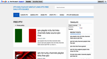 freeiptv-m3u.blogspot.com - iptv m3u playlist gratuit links iptv free daily iptv source