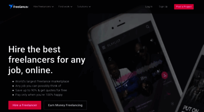 freelancer.com - hire freelancers & find freelance jobs online  freelancer