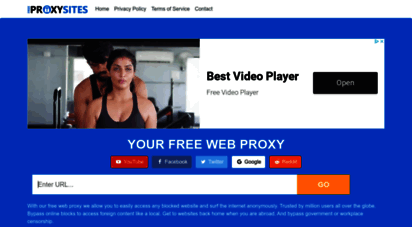 freeproxysites.co - free proxy sites  unblock sites  unblock videos  proxy server