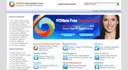 freesystemsoftware.com - free system software to optimize, tweak, repair and clean up your computer to boost pc performance