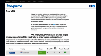 freevpn.se - free vpn - free anonymous openvpn service