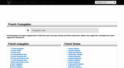 frenchconjugation.com - french conjugation