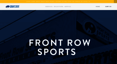frontrowsport.com - front row sports - hockey, soccer, lacrosse