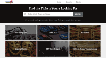 frontrowusa.com - sports tickets, concert tickets and theater tickets at front row usa ticket brokers