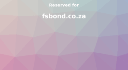 fsbond.co.za