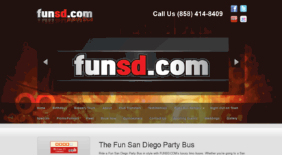 funsandiegopartybus.com