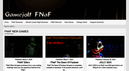 gamejoltfnaf.com - gamejolt fnaf - five nights at freddy&039s