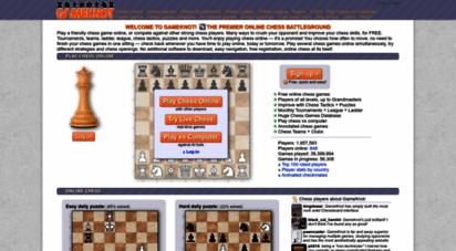 gameknot.com - play chess online - free online chess on gameknot