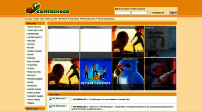 gamershood.com - gamershood.com - room escape games, point and click games, hidden object games and more!