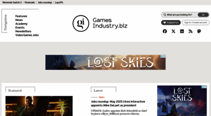 gamesindustry.biz - home  gamesindustry.biz