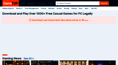 gametop.com - gametop - your source of exclusive free pc games