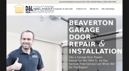 garagedoorinbeaverton.com