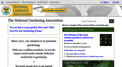 similar web sites like garden.org