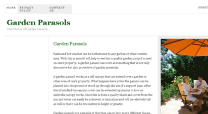 gardenparasols.org