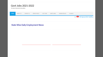 gateresultsnic.in - latest government jobs notification january 2019  daily employment news