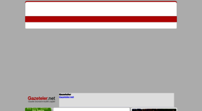 gazeteler.net - gazeteler net - gazete manşetleri
