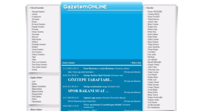gazetemonline.net - online gazete oku - türk, ulusal, yerel, yabancı, konulu tüm gazeteler ve son dakika haberleri