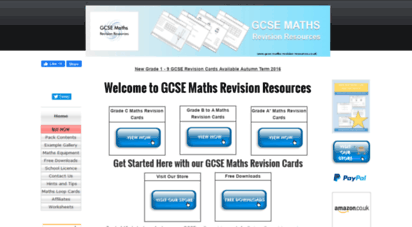 similar web sites like gcse-maths-revision-resources.co.uk