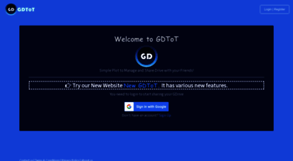 gdtot.com - gdtot - simple plot to manage and share drive with your friends