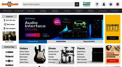 gear4music.com - gear4music  shop music equipment & musical instruments
